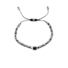 Hematite and beads-silver