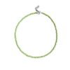 Necklace seed beads green
