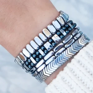 Hematite bracelets